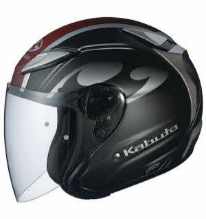 Kabuto Avand II CITTA Flat Black Honda Motorcycle Helmet