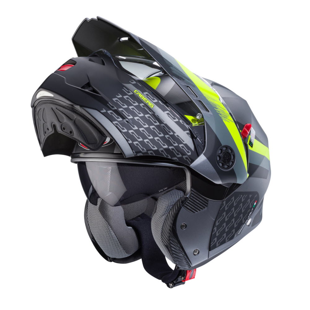 Caberg Tourmax Adventure Motorcycle Motorbike Helmet Pinlock
